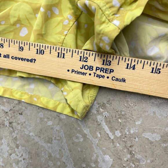 Patagonia Shorts Womens Medium Yellow Floral Barely Baggies 57058 No Liner AOP - Picture 11 of 16